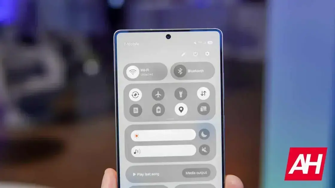 Samsung pode finalmente liberar painel rápido totalmente personalizável no One UI 8.5 1 Samsung pode finalmente liberar painel rápido totalmente personalizável no One UI 8.5