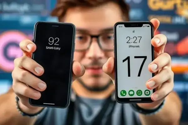 Samsung vs Apple: A Competição Aumenta com o Lançamento do iPhone 17
