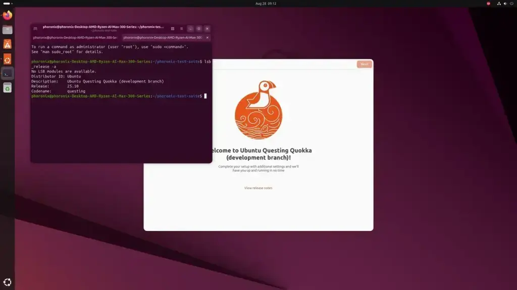 Ubuntu 25.10 avança com a transição para Rust Coreutils