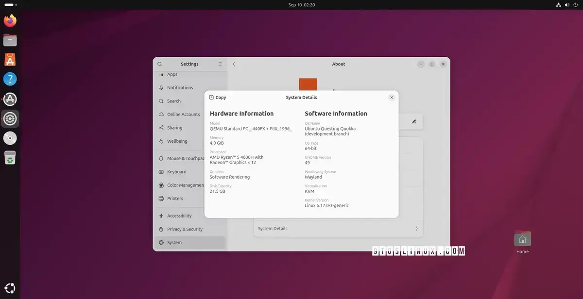 Ubuntu 25.10 é lançado com o Linux Kernel 6.17; confira as novidades