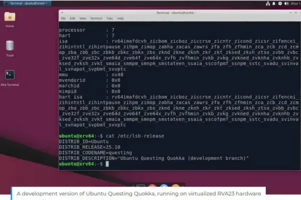 Ubuntu 25.10: Plataforma Exclusiva RISC-V Só Com QEMU Virtualizado
