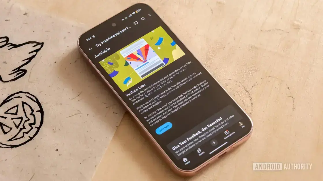 YouTube Labs: Teste novos recursos de música com hosts de IA 1 YouTube Labs: Teste novos recursos de música com hosts de IA