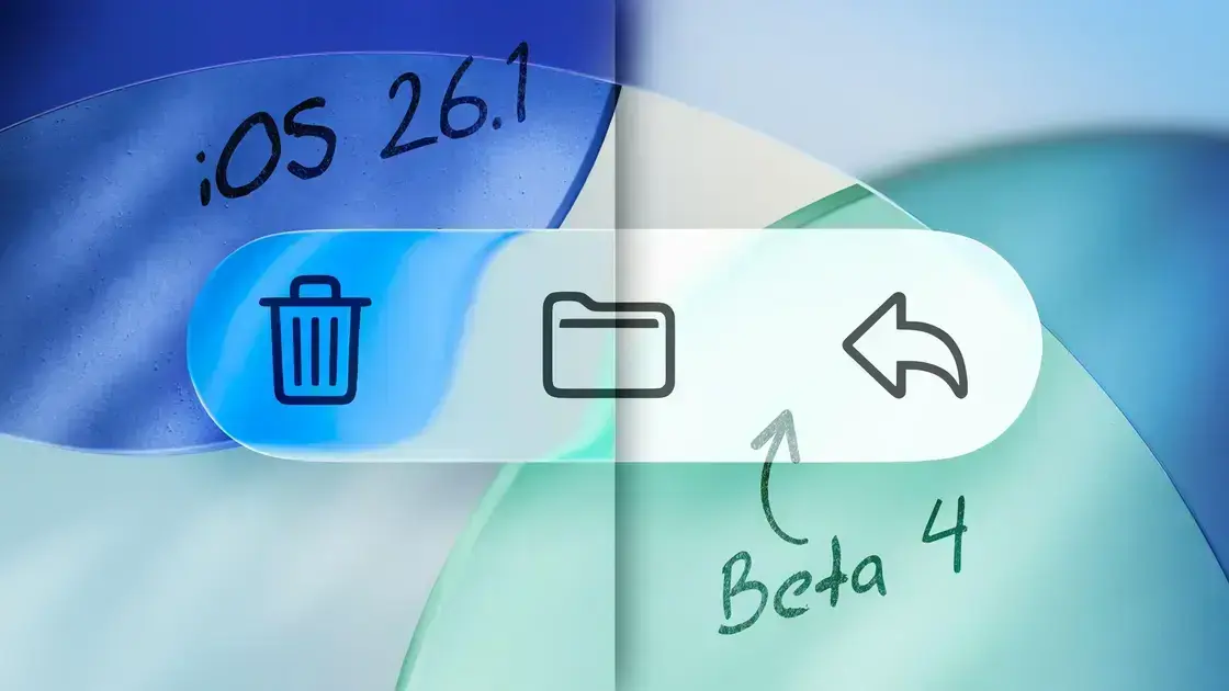 A nova opção de transparência do iOS 26.1 e como muda o Liquid Glass