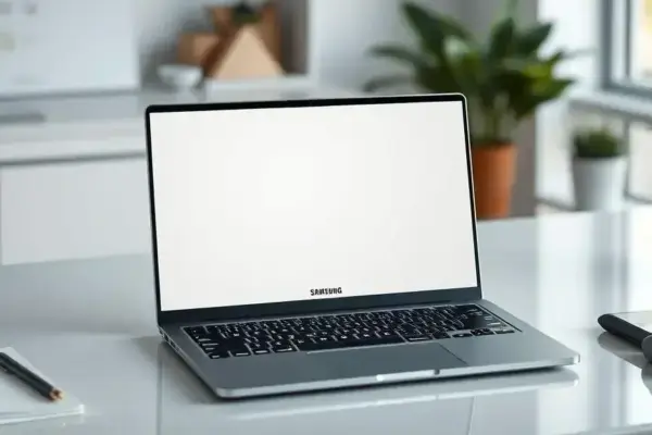 A próxima linha de laptops Galaxy Book promete melhorar o uso do touchpad
