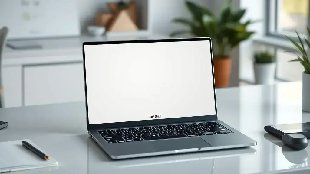 A próxima linha de laptops Galaxy Book promete melhorar o uso do touchpad