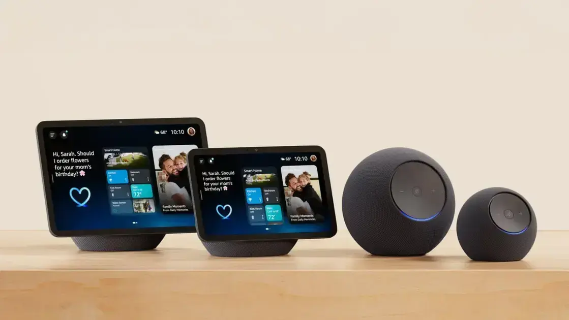 Amazon anuncia novos alto-falantes Echo com tecnologia Alexa+