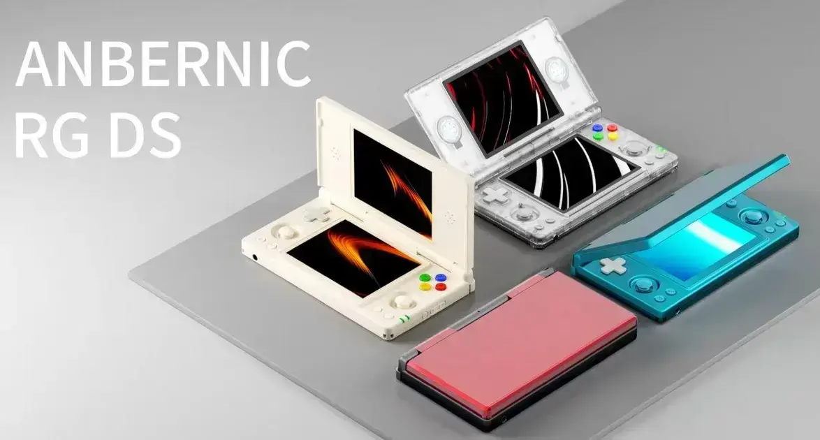 Anbernic RG DS: o console portátil de tela dupla que custa menos de US$ 100