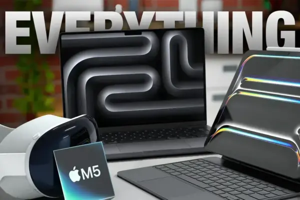 Apple apresenta novos dispositivos com o chip M5: confira as novidades!