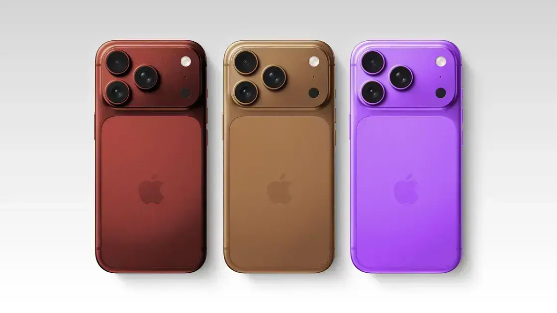 Apple iPhone 18 Pro: Novas cores surpreendentes a caminho em 2026 1 Apple iPhone 18 Pro: Novas cores surpreendentes a caminho em 2026