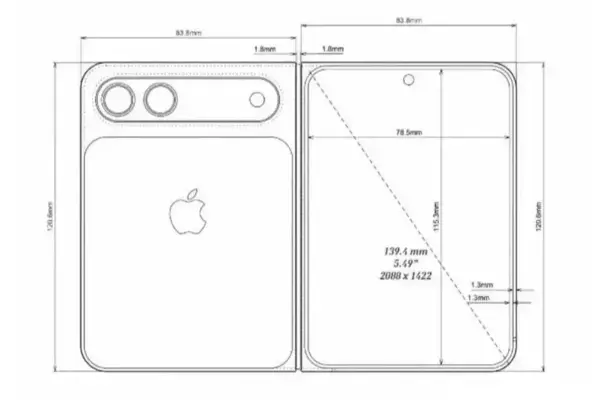 Apple planeja smartphone dobrável semelhante ao Huawei Pura X