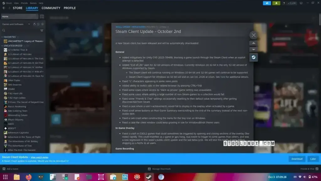 Atualização do Steam Client traz melhorias para controladores DualSense no Linux