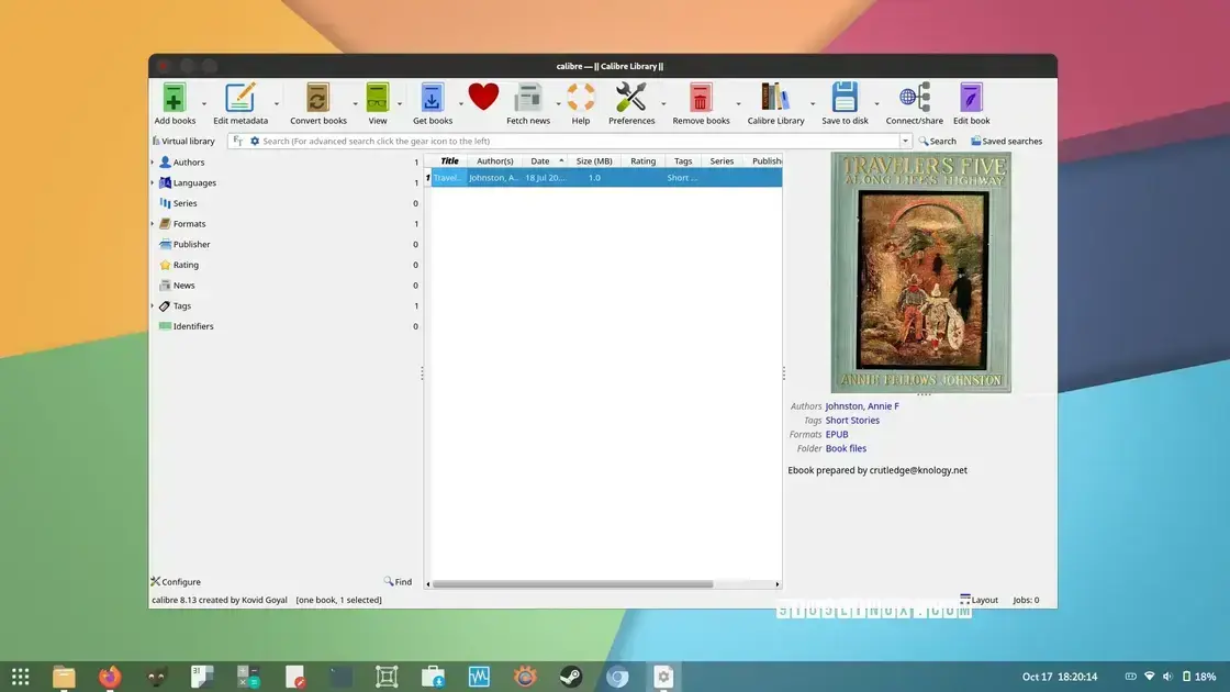 Calibre 8.13: Melhorias no Gerenciador de E-Books para Linux 1 Calibre 8.13: Melhorias no Gerenciador de E-Books para Linux