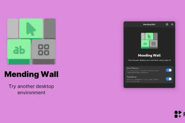Como o Mending Wall Facilita o Uso de Múltiplos Ambientes Desktop no Linux