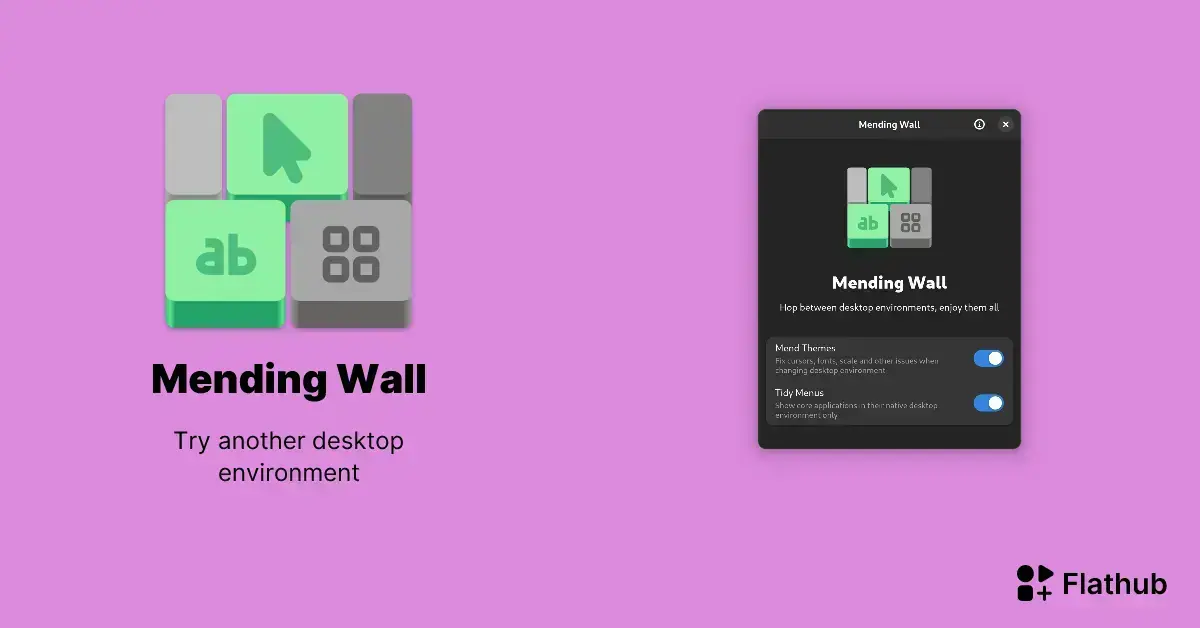 Como o Mending Wall Facilita o Uso de Múltiplos Ambientes Desktop no Linux 1 Como o Mending Wall Facilita o Uso de Múltiplos Ambientes Desktop no Linux