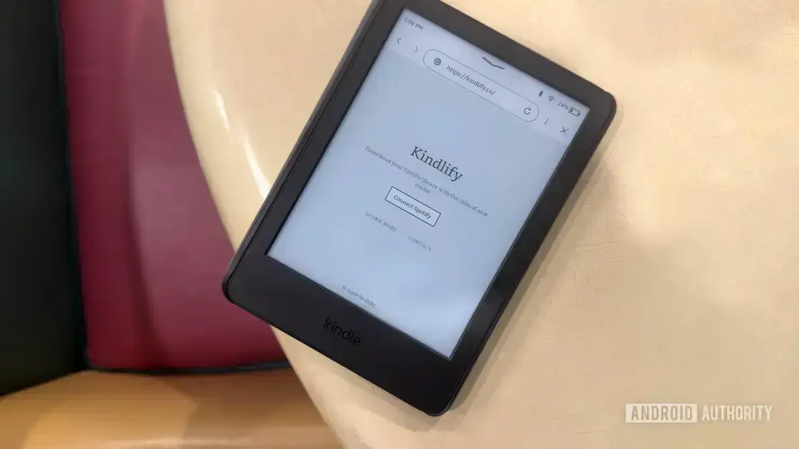 Como transformar seu Kindle em um controle remoto do Spotify