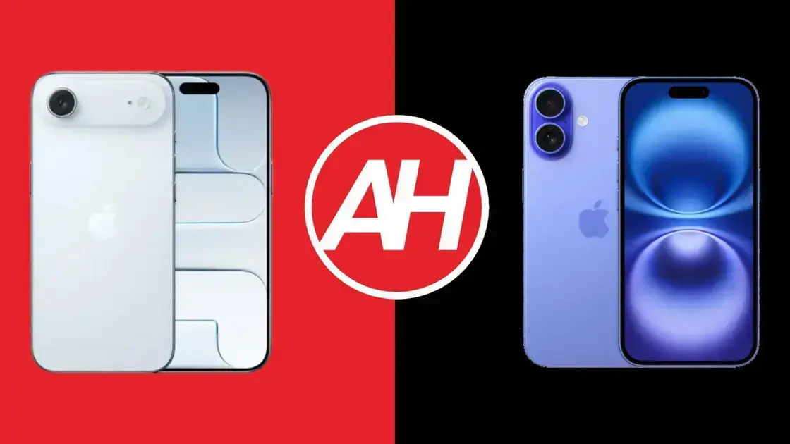 Comparativo: Apple iPhone Air e iPhone 16 – Qual escolher? 1 Comparativo: Apple iPhone Air e iPhone 16 – Qual escolher?