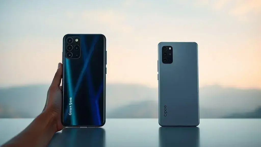 Comparativo de câmeras: Oppo Find X9 Pro e Galaxy S25 Ultra