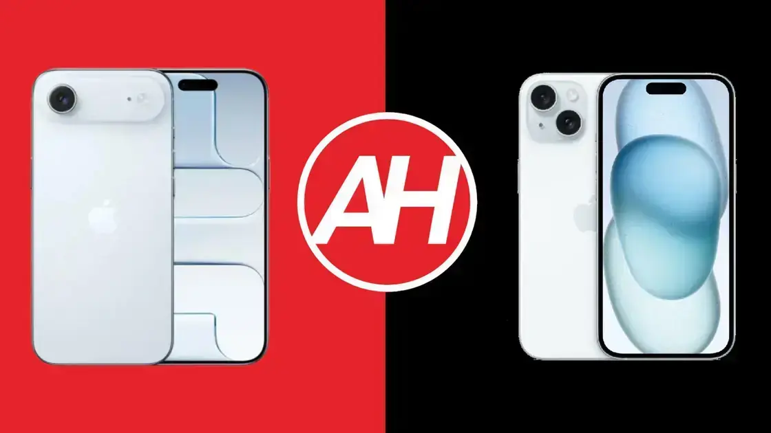 Comparativo entre Apple iPhone Air e iPhone 15: Qual escolher?
