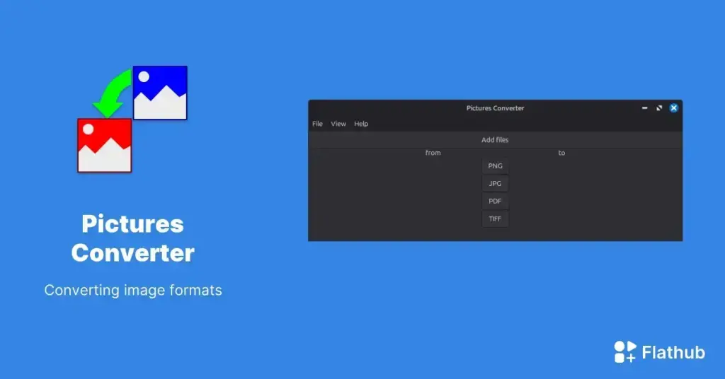 Descubra como converter formatos de imagem no Linux com Pictures Converter 1.2