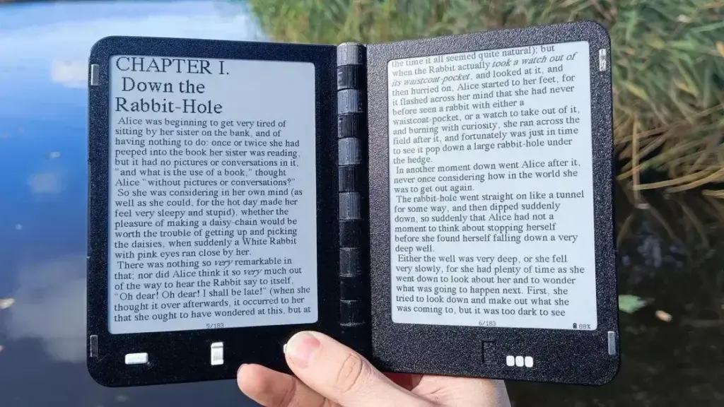 Diptyx: O eReader Open Source que Inova com Dual Screen