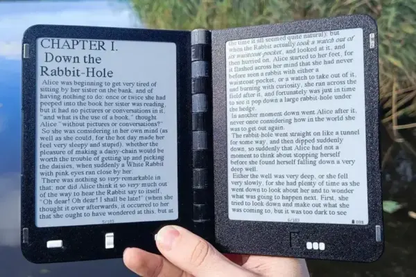 Diptyx: O eReader Open Source que Inova com Dual Screen