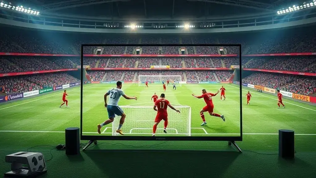 Futebol impulsiona crescimento de audiência em canais de TV em setembro