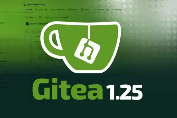 Gitea 1.25 traz pré-visualizações 3D e melhorias significativas de desempenho