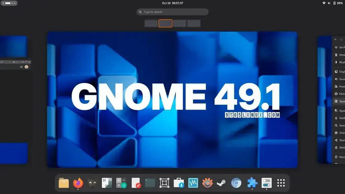 GNOME 49.1 traz melhorias significativas e correções de bugs 1 GNOME 49.1 traz melhorias significativas e correções de bugs