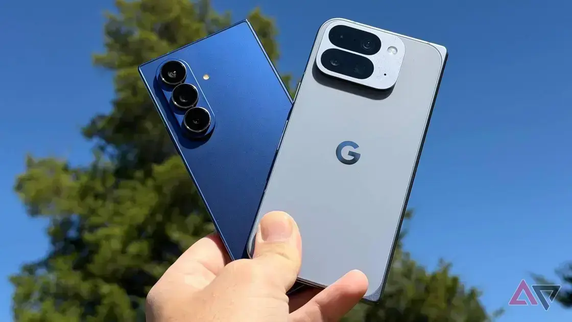 Google Pixel 10 Pro Fold versus Samsung Galaxy Z Fold 7: qual escolher? 1 Google Pixel 10 Pro Fold versus Samsung Galaxy Z Fold 7: qual escolher?