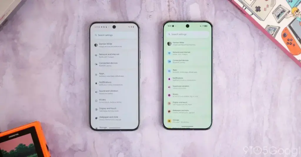 Google reintroduz detalhes de backup no Android após redesign