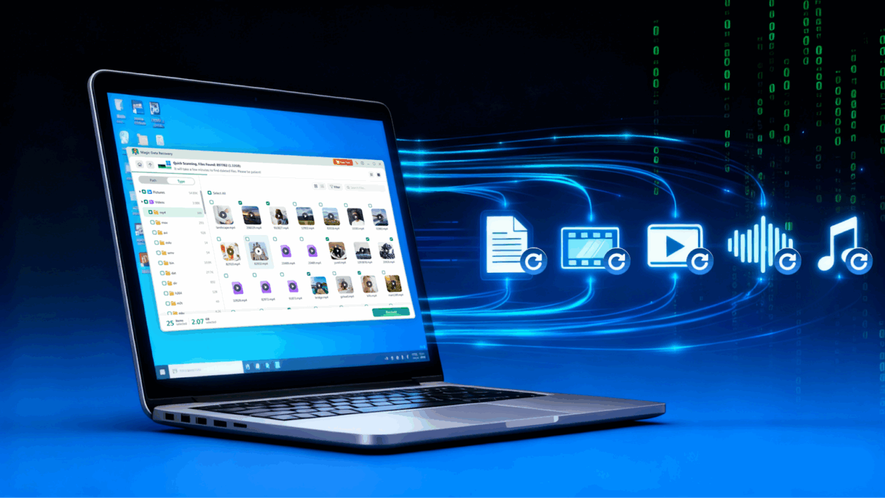 Como Recuperar Arquivos Excluídos no Windows: Guia Completo com o Magic Data Recovery