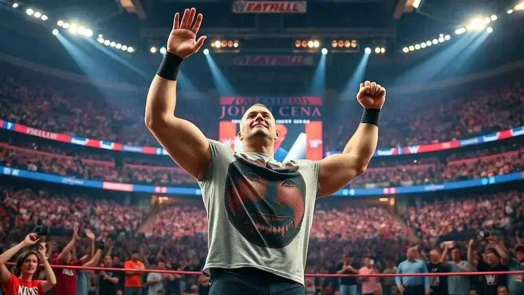 John Cena dá adeus ao wrestling em evento histórico na WWE