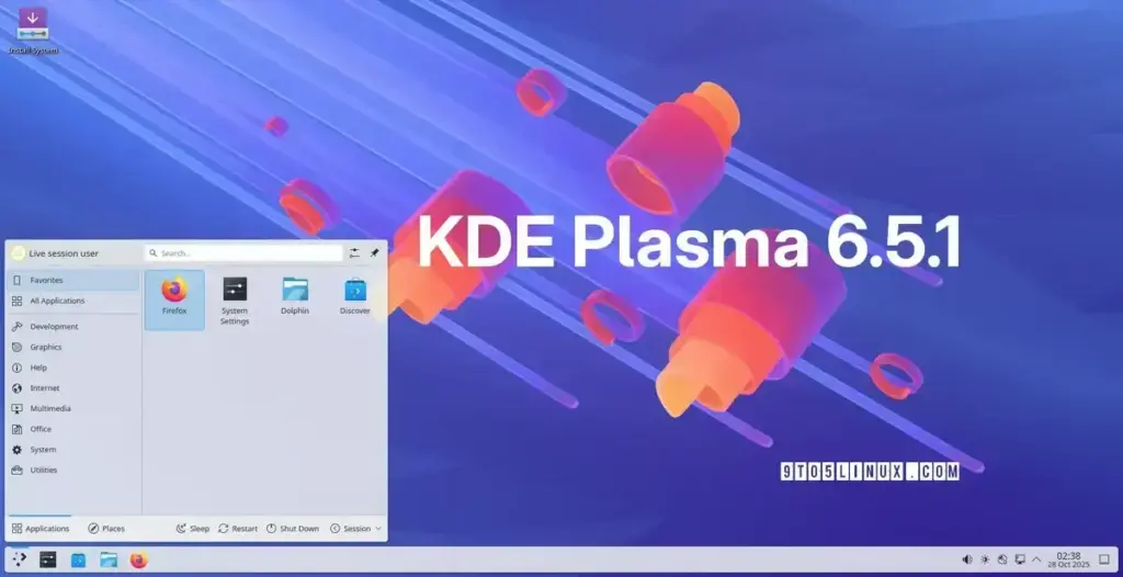 KDE Plasma 6.5.1 é lançada com melhorias para GPUs AMD mais antigas