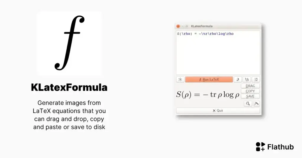 KLatexFormula: O aplicativo que transforma suas equações em imagens no Linux