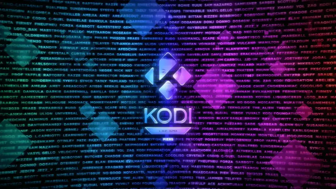 Kodi 22 ‘Piers’: Novidades e Melhorias na Versão Alpha 2