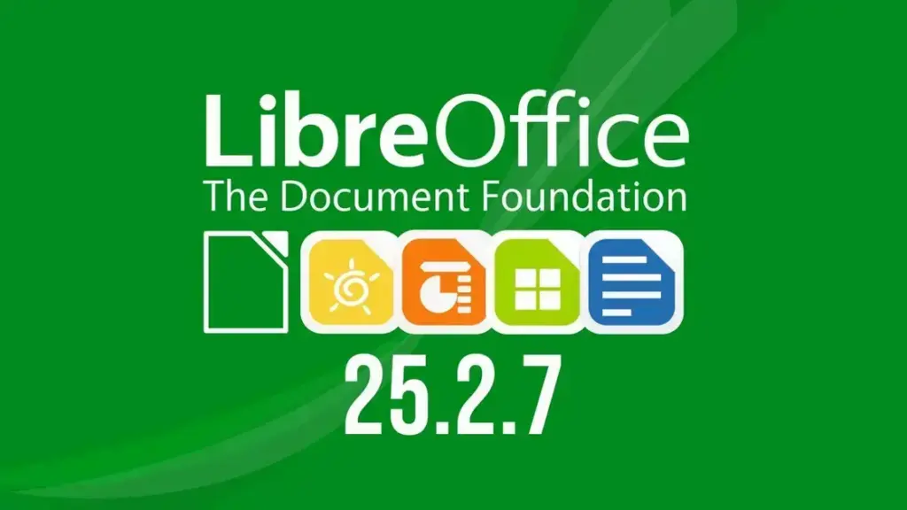 LibreOffice 25.2.7: Última atualização com 43 correções significativas