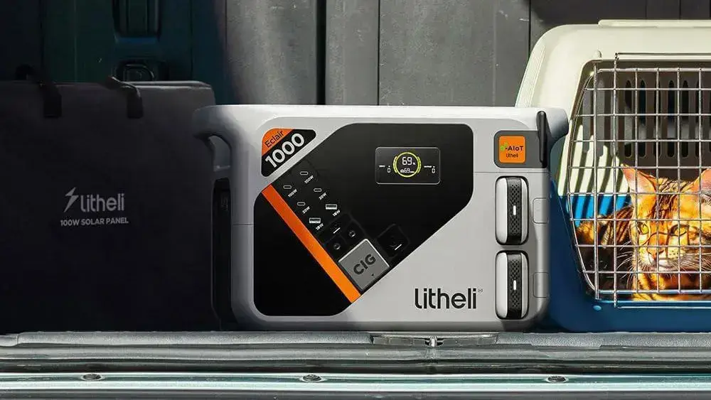 Litheli Eclair 1000: A Power Station com Super Baterias em Oferta