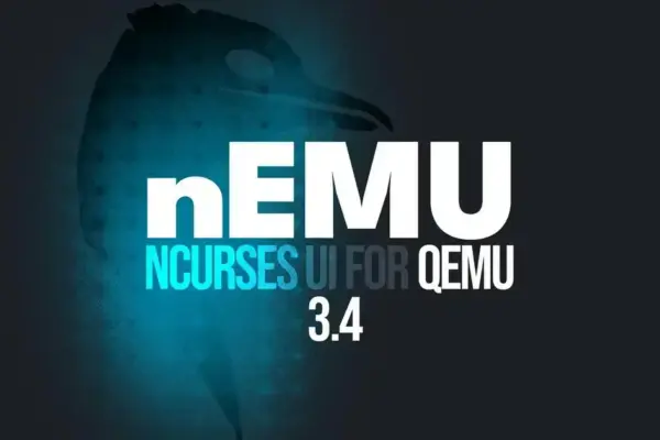 nEMU 3.4: Nova Interface Ncurses com Prévia de VM e Melhorias