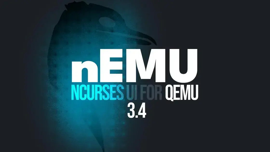 nEMU 3.4: Nova Interface Ncurses com Prévia de VM e Melhorias