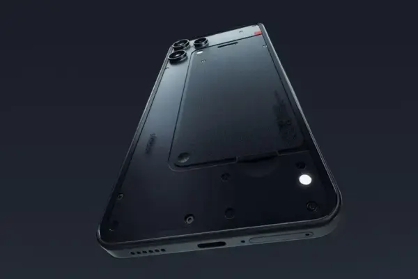 Nothing Phone (3a) Lite traz LED de notificação minimalista