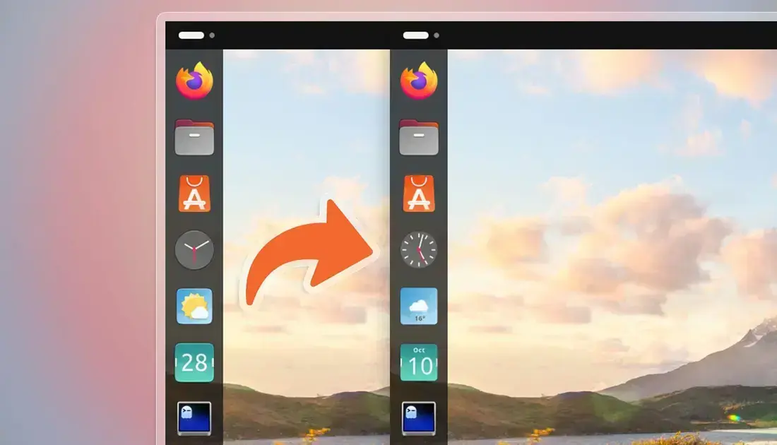 Nova extensão para Ubuntu traz ícones dinâmicos para calendário e relógio 1 Nova extensão para Ubuntu traz ícones dinâmicos para calendário e relógio
