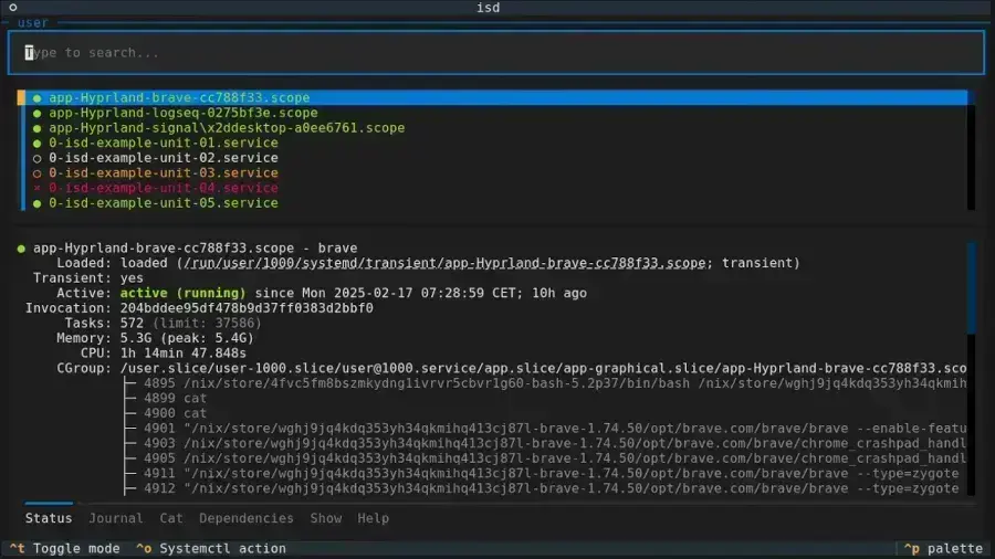 Nova versão do ISD 0.6 melhora gerenciamento interativo do systemd
