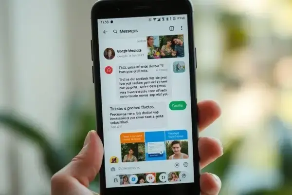 Novo recurso do Google Messages facilita o acesso às suas fotos