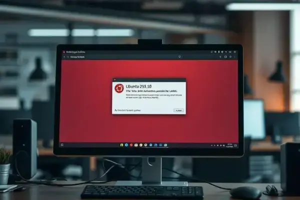 Problemas com Atualizações Automáticas no Ubuntu 25.10 Devido a Bug