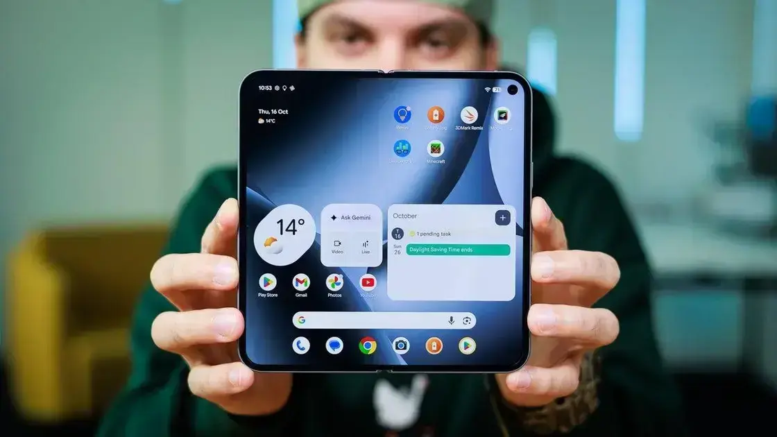 Problemas de bateria no Pixel 10 Pro Fold: o que você precisa saber
