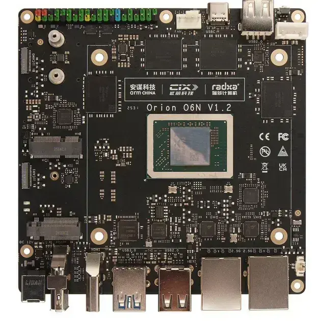Radxa Orion O6N: a nova placa nano-ITX com processador de 12 núcleos