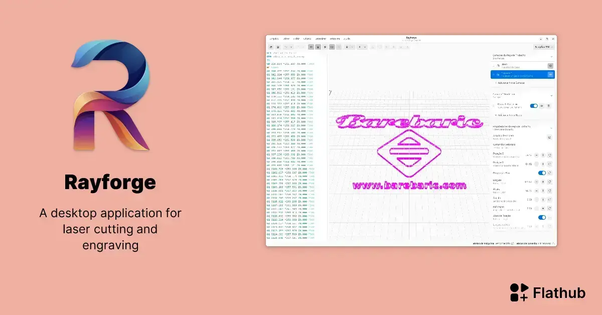 Rayforge: O novo software para corte a laser e gravação que você precisa conhecer! 1 Rayforge: O novo software para corte a laser e gravação que você precisa conhecer!
