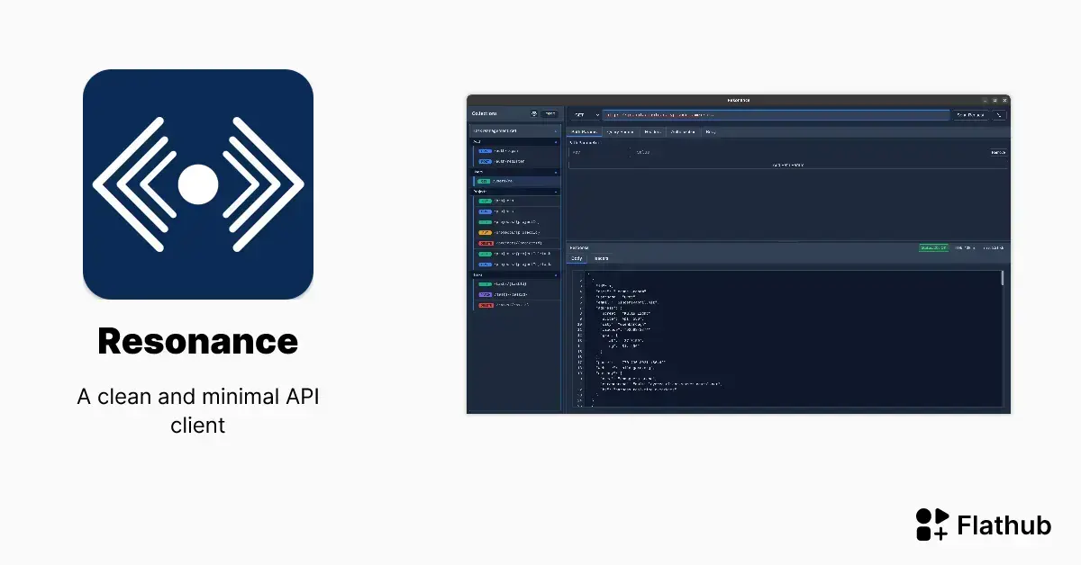 Resonance: Um cliente de API limpo e minimalista no Linux 1 Resonance: Um cliente de API limpo e minimalista no Linux