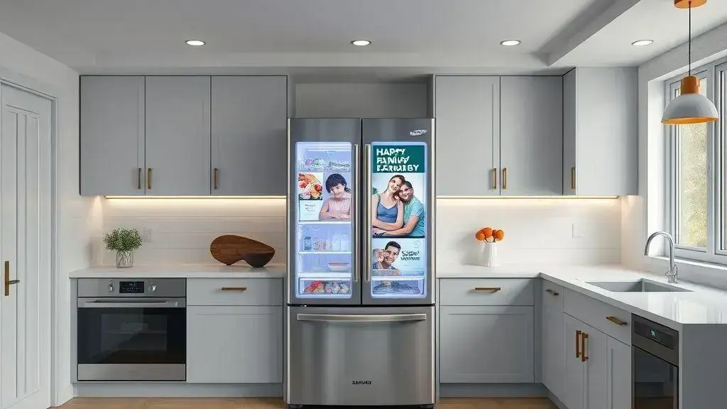 Samsung anuncia publicidade em refrigeradores Family Hub nos EUA