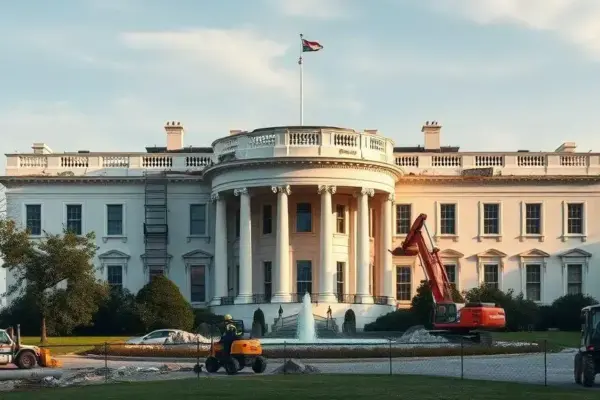 Stephen Colbert critica Trump por demolições na Casa Branca